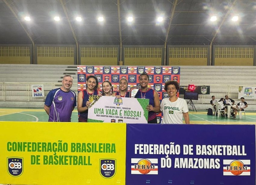 Manaus recebe Etapa Regional Norte do Campeonato Brasileiro de Basquete 3x3  neste fim de semana