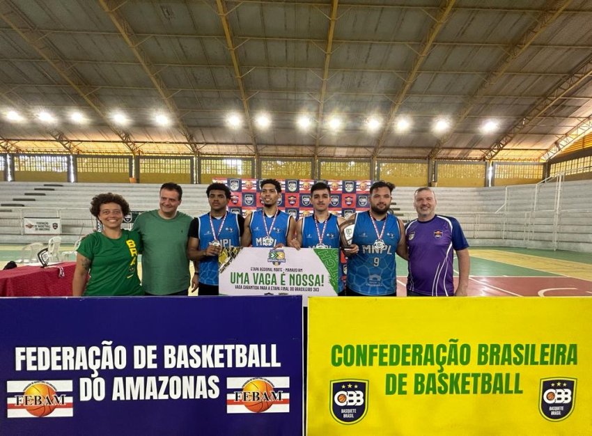 Manaus recebe Etapa Regional Norte do Campeonato Brasileiro de Basquete 3x3  neste fim de semana